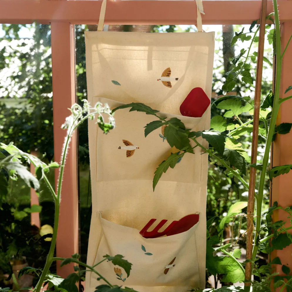Dear April Pippa Wand-Organizer drei Taschen Pure Nature Songbirds