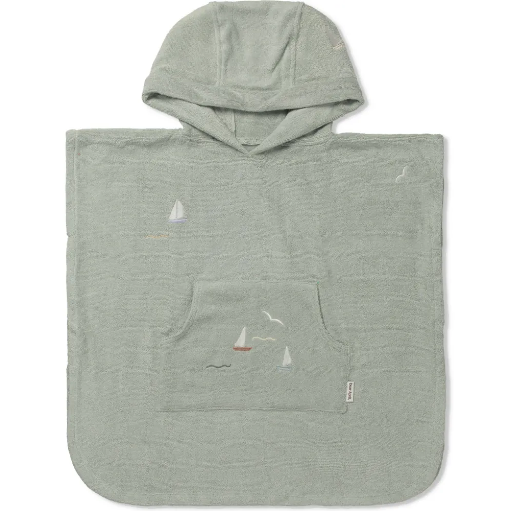 Dear April Puk Badeponcho Sailboats