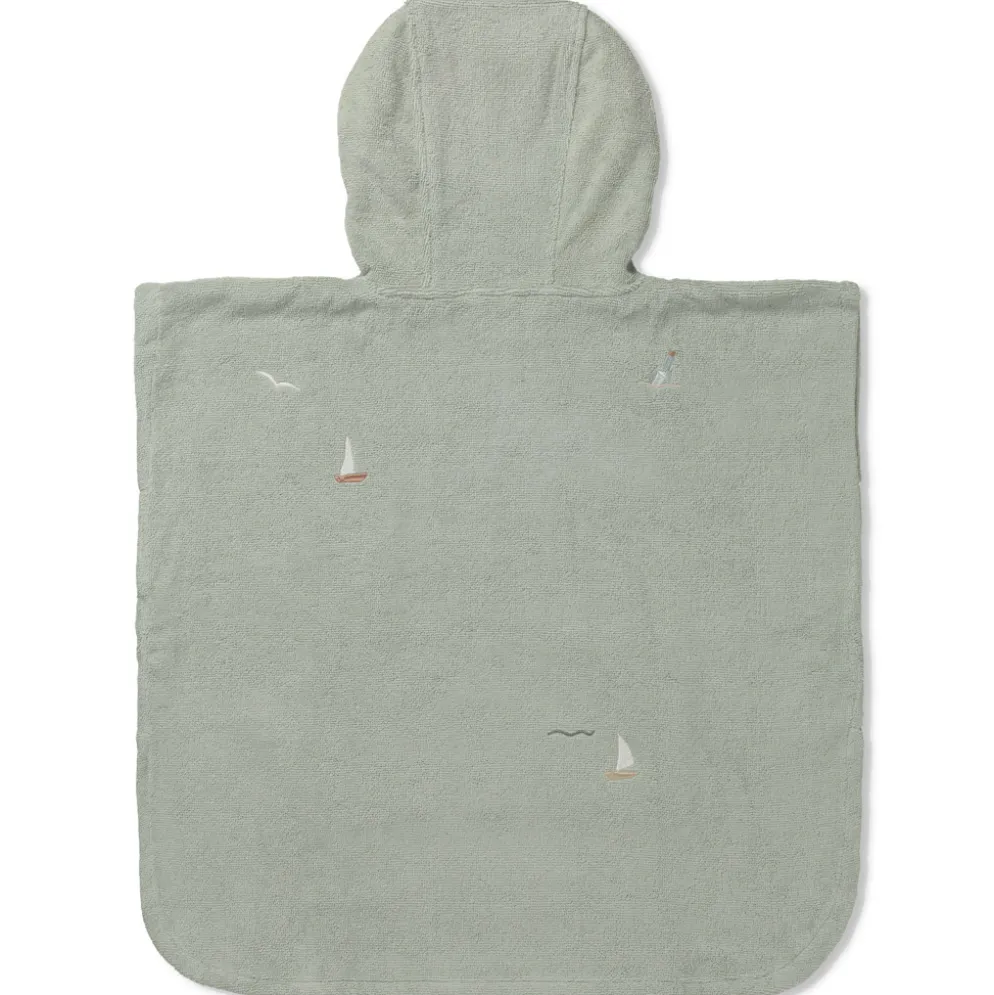 Dear April Puk Badeponcho Sailboats