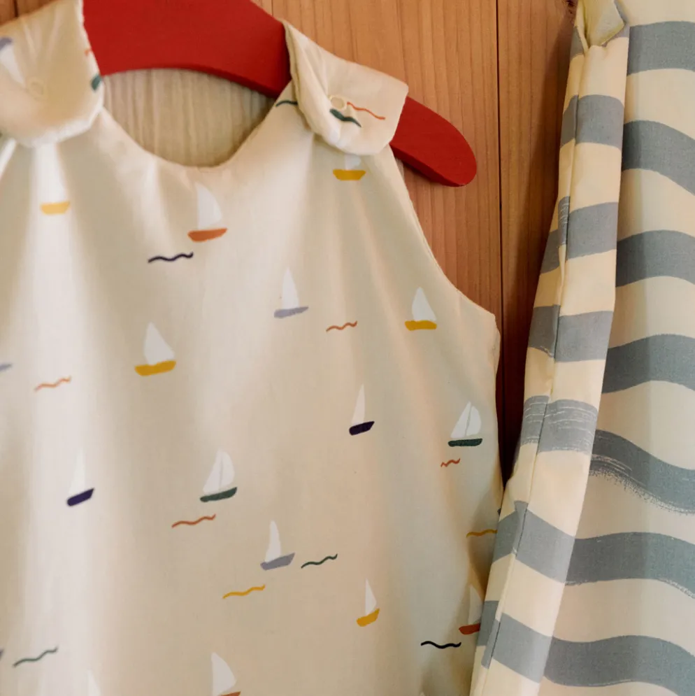 Dear April Sylvia Sommerschlafsack 0-6 Monate Pond Boats