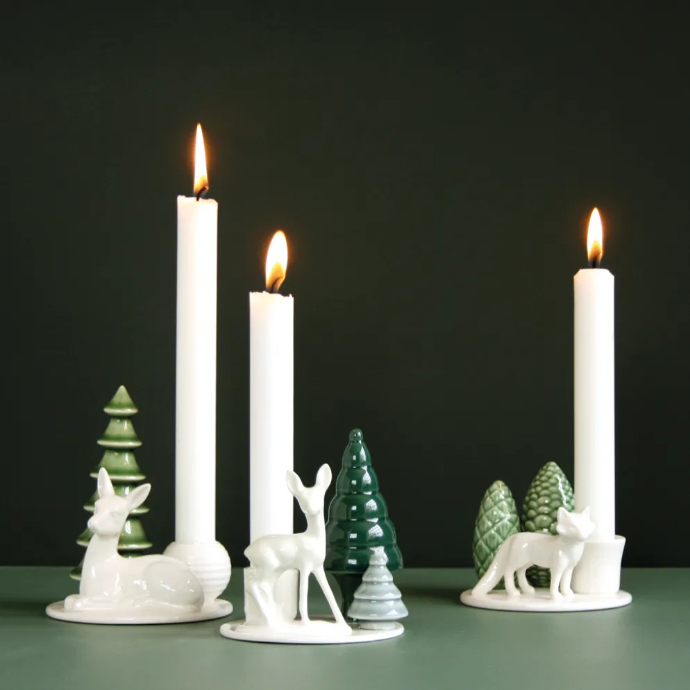 Dottir Nordic Design Kerzenhalter Winter Stories Bambi