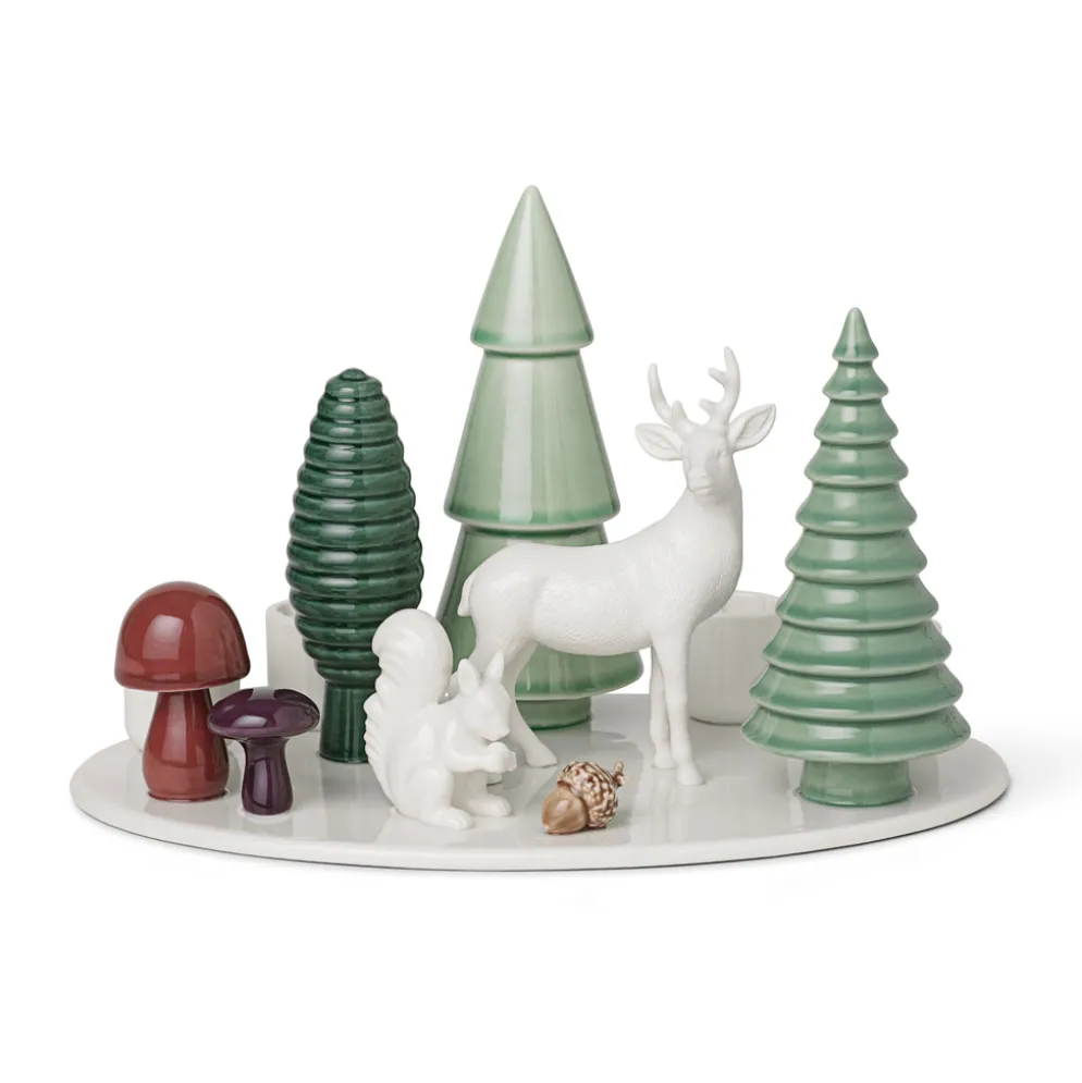 Dottir Nordic Design Kerzenhalter Advent Winter Stories Woodland