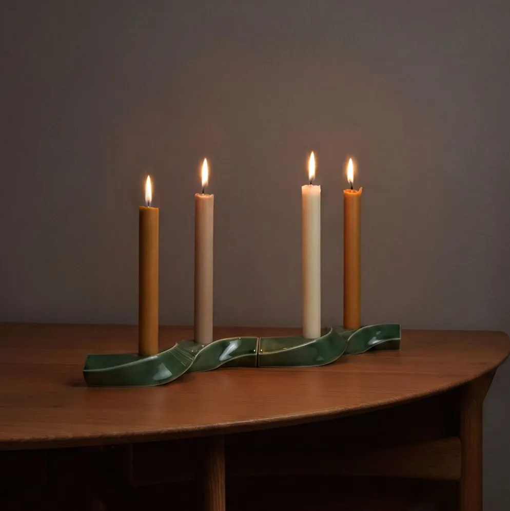 Dottir Nordic Design Kerzenhalter Advent Winter Samsurium Spruce