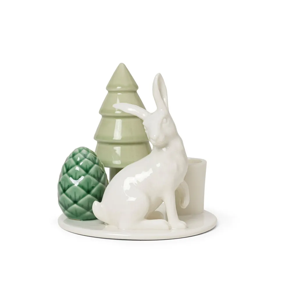 Dottir Nordic Design Kerzenhalter Winter Stories Curious Hare