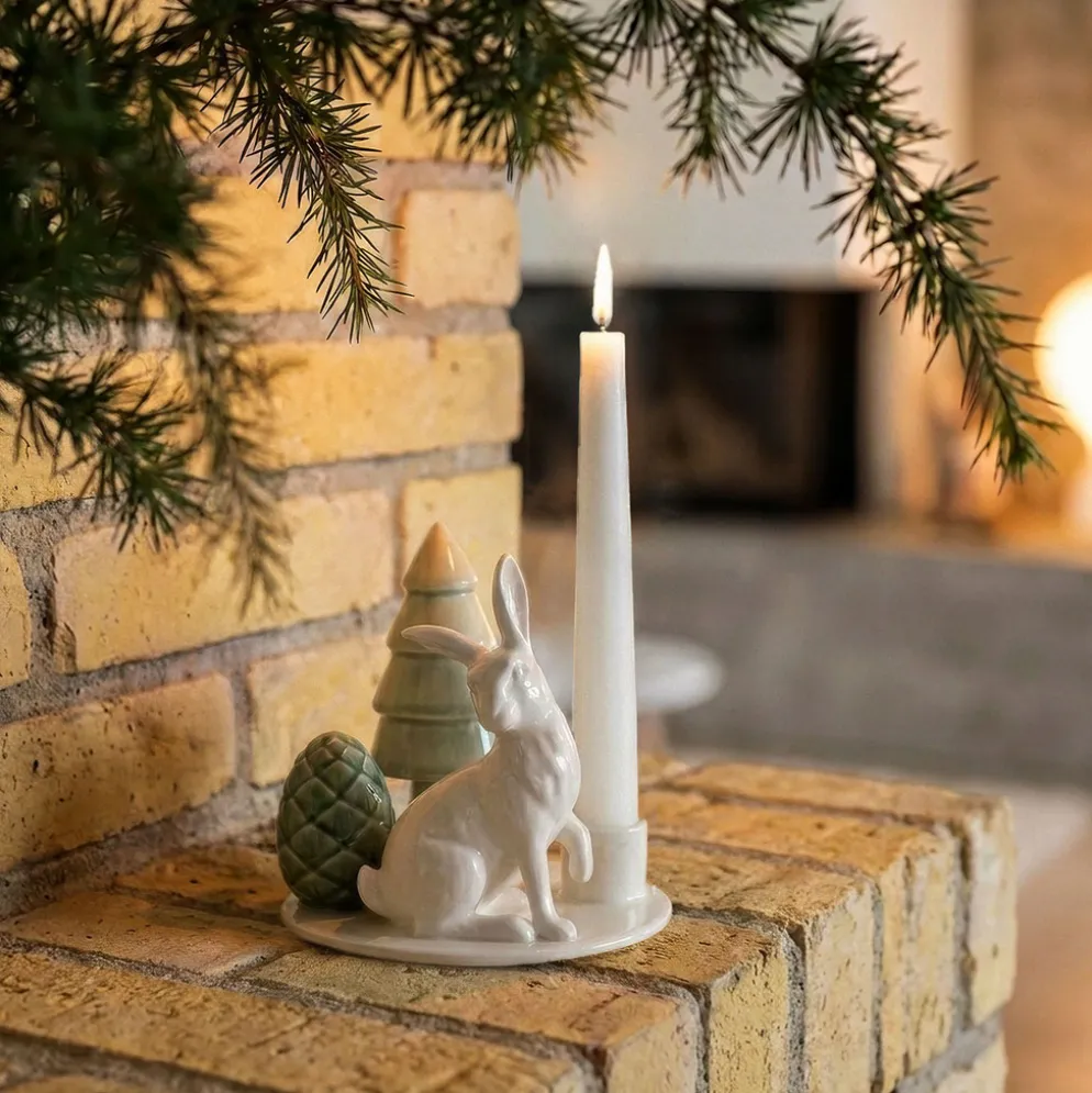 Dottir Nordic Design Kerzenhalter Winter Stories Curious Hare
