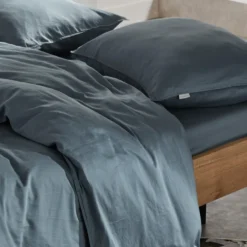 Essenza Kissenbezug Minte Denim 40x80