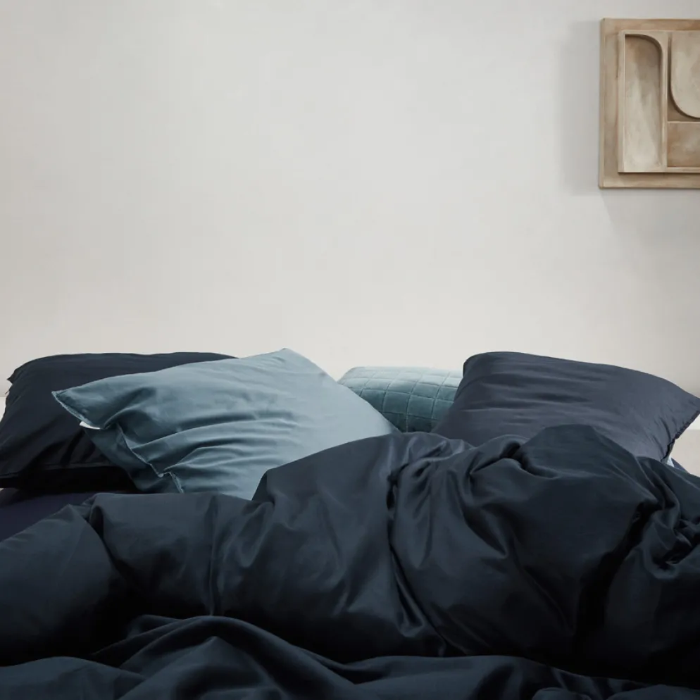 Essenza Kissenbezug Minte Nightblue 40x80