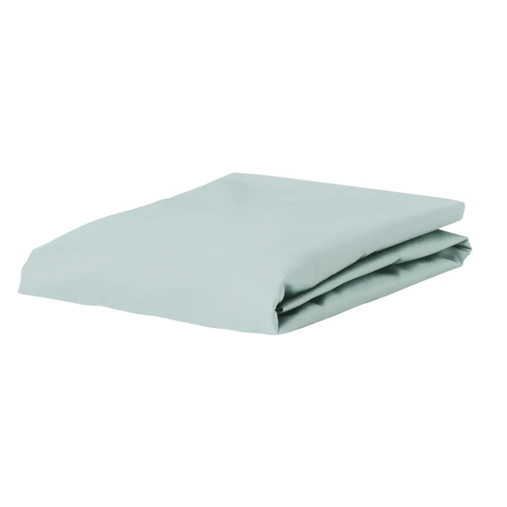 Essenza Spannbettlaken Minte Dusty green