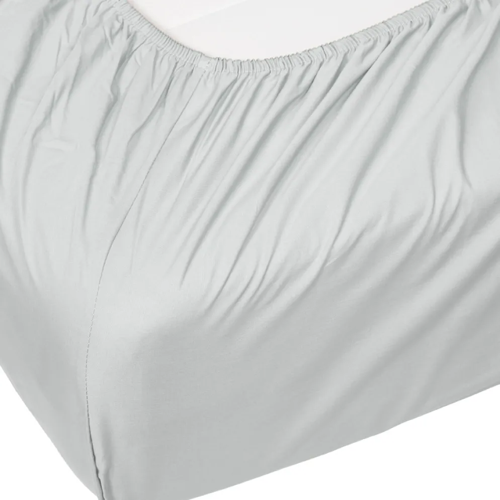 Essenza Spannbettlaken Minte Grey