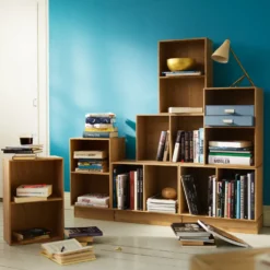 FDB Møbler B98 - Sockel für Bücherregal Natur 10 x 36 x 24 cm