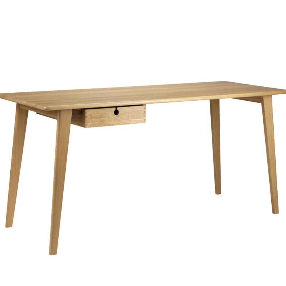 FDB Møbler C67 - Butler Schreibtisch Natur 156 x 60 cm