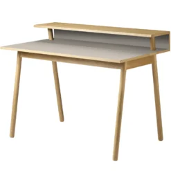 FDB Møbler C68 - Nørrebro Schreibtisch Eiche/Mushroom