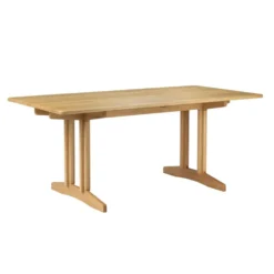 FDB Møbler C64 Shaker Esstisch Solid 90 x 180 cm massive Eiche geölt