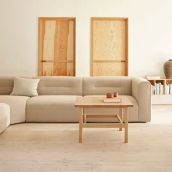 FDB Møbler D33 Couchtisch 80x80 cm massive Eiche geölt