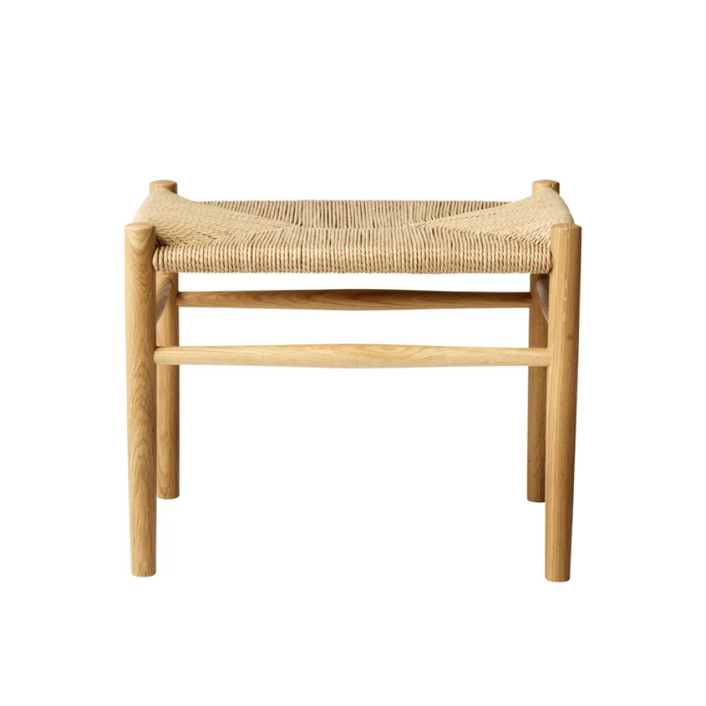 FDB Møbler J83 Hocker Eiche Lackiert/Natur Nordic Swan Ecolabel