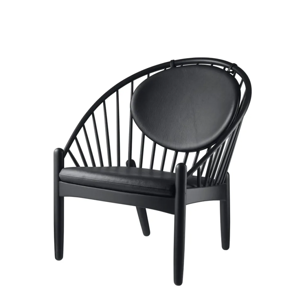 FDB Møbler J166 - Jørna Sessel Schwarz /Schwarz