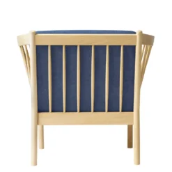 FDB Møbler J146 Sessel Eiche lackiert Dark Blue