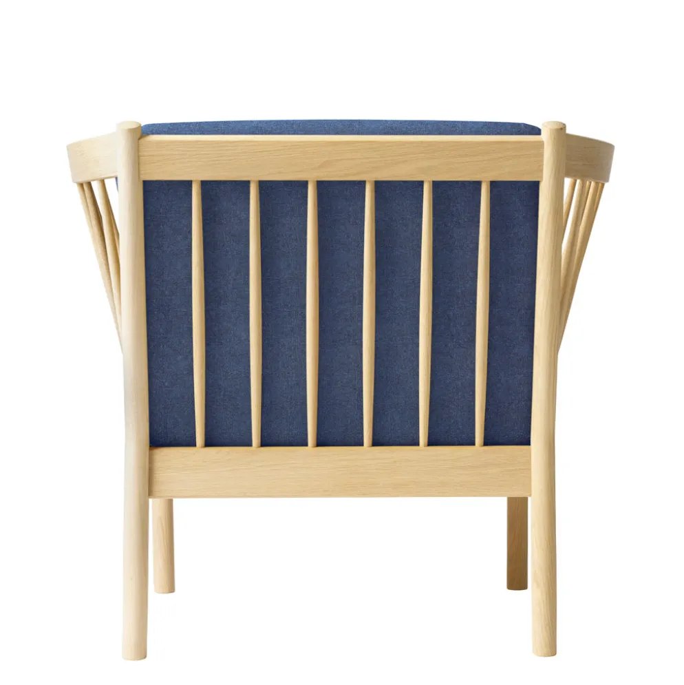 FDB Møbler J146 Sessel Eiche lackiert Dark Blue