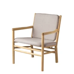 FDB Møbler J147 Sessel Eiche lackiert Light Grey
