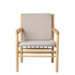 FDB Møbler J147 Sessel Eiche lackiert Light Grey