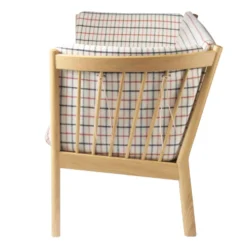 FDB Møbler J149 Sofa Natur/Rot kariert