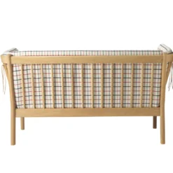 FDB Møbler J148 Sofa Natur/Rot kariert