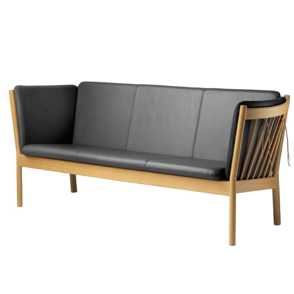FDB Møbler J149 Sofa Natur/Schwarz