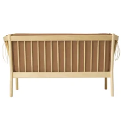 FDB Møbler J148 Sofa 2-Sitzer Eiche lackiert Brown