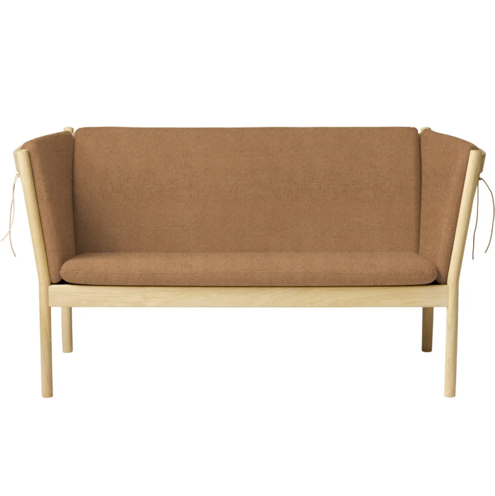 FDB Møbler J148 Sofa 2-Sitzer Eiche lackiert Brown