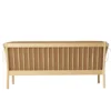 FDB Møbler J149 Sofa 3-Sitzer Eiche lackiert Brown
