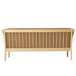 FDB Møbler J149 Sofa 3-Sitzer Eiche lackiert Brown