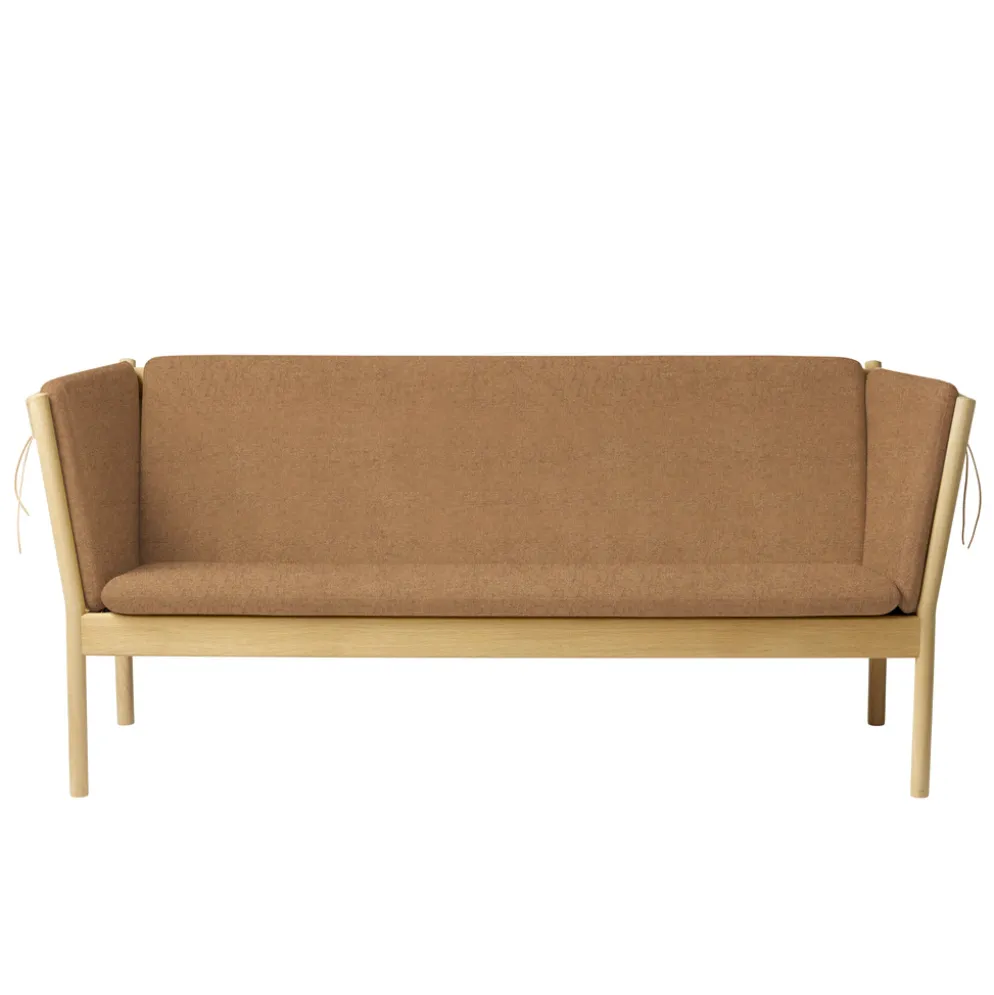FDB Møbler J149 Sofa 3-Sitzer Eiche lackiert Brown