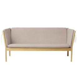 FDB Møbler J149 Sofa 3-Sitzer Eiche lackiert Light Grey