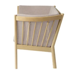 FDB Møbler J148 Sofa 2-Sitzer Eiche lackiert Light Grey
