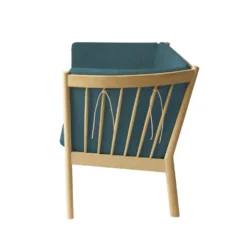 FDB Møbler J149 Sofa 3-Sitzer Eiche lackiert Green