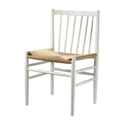 FDB Møbler J80 Stuhl Buche Weiß Nordic Swan Ecolabel