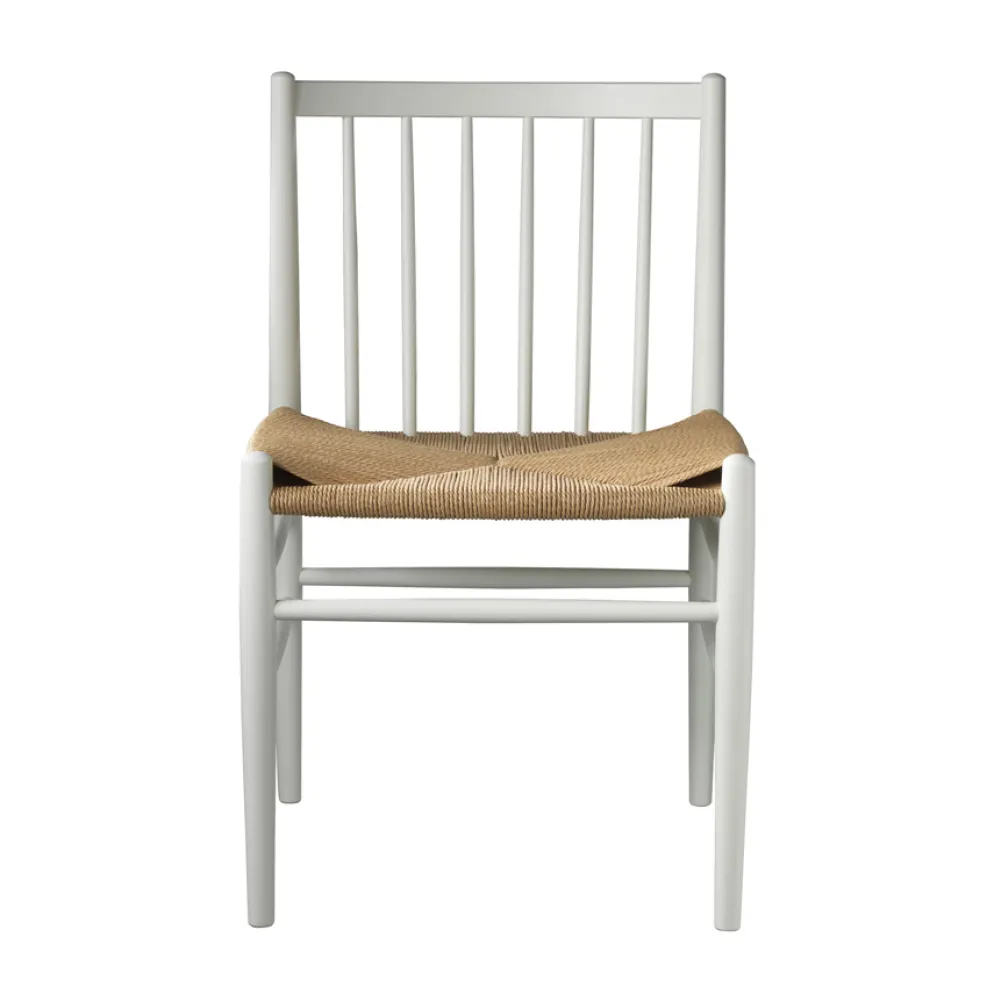 FDB Møbler J80 Stuhl Buche Weiß Nordic Swan Ecolabel
