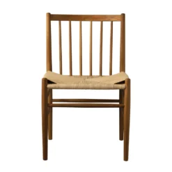 FDB Møbler J80 Stuhl geräucherte Eiche/Natur Nordic Swan Ecolabel