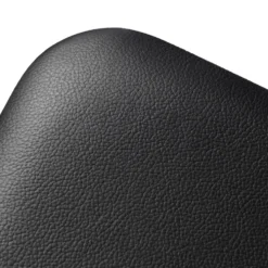FDB Møbler J48 Stuhl Schwarz/Schwarz Leder