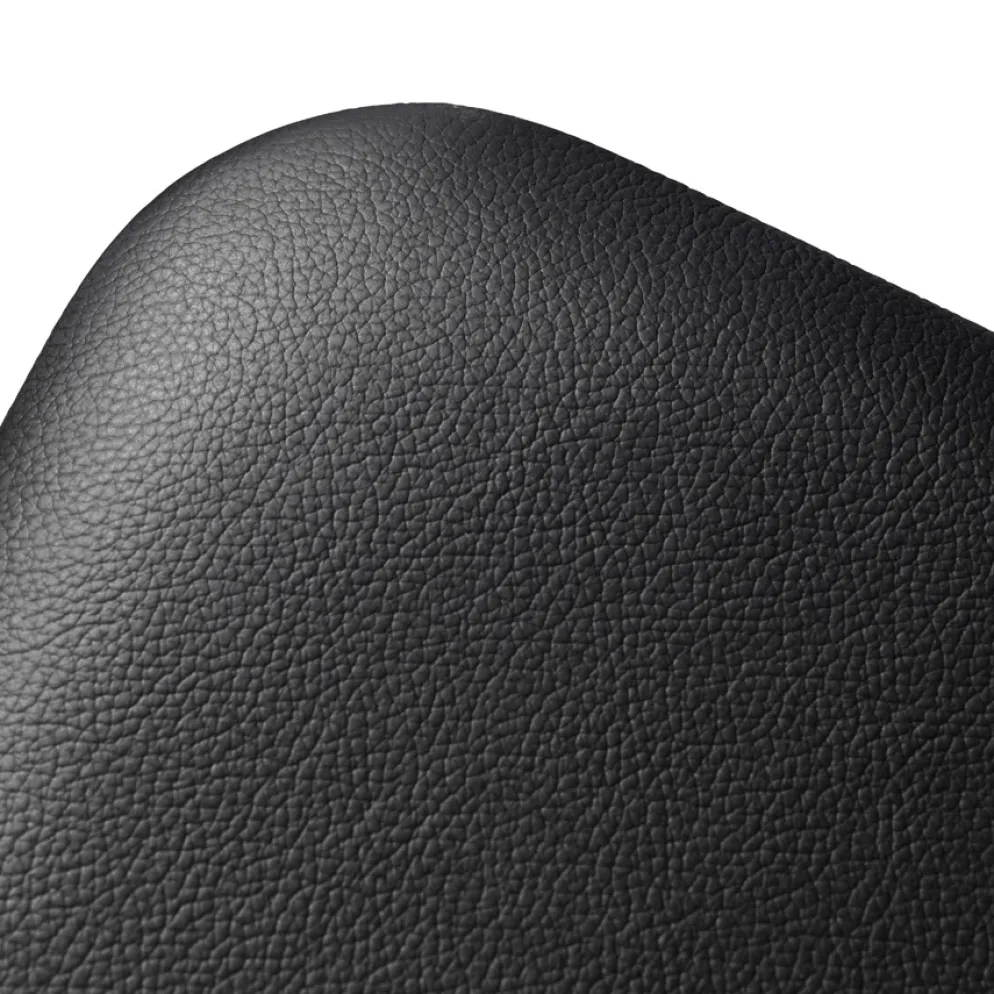 FDB Møbler J48 Stuhl Schwarz/Schwarz Leder