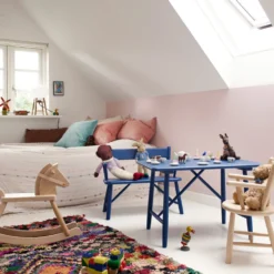 FDB Møbler P10 Kindertisch Blau