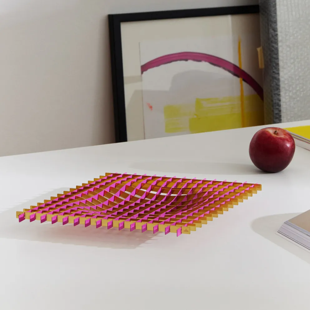 FUNDAMENTAL.BERLIN Schale Gravity Magenta Gold