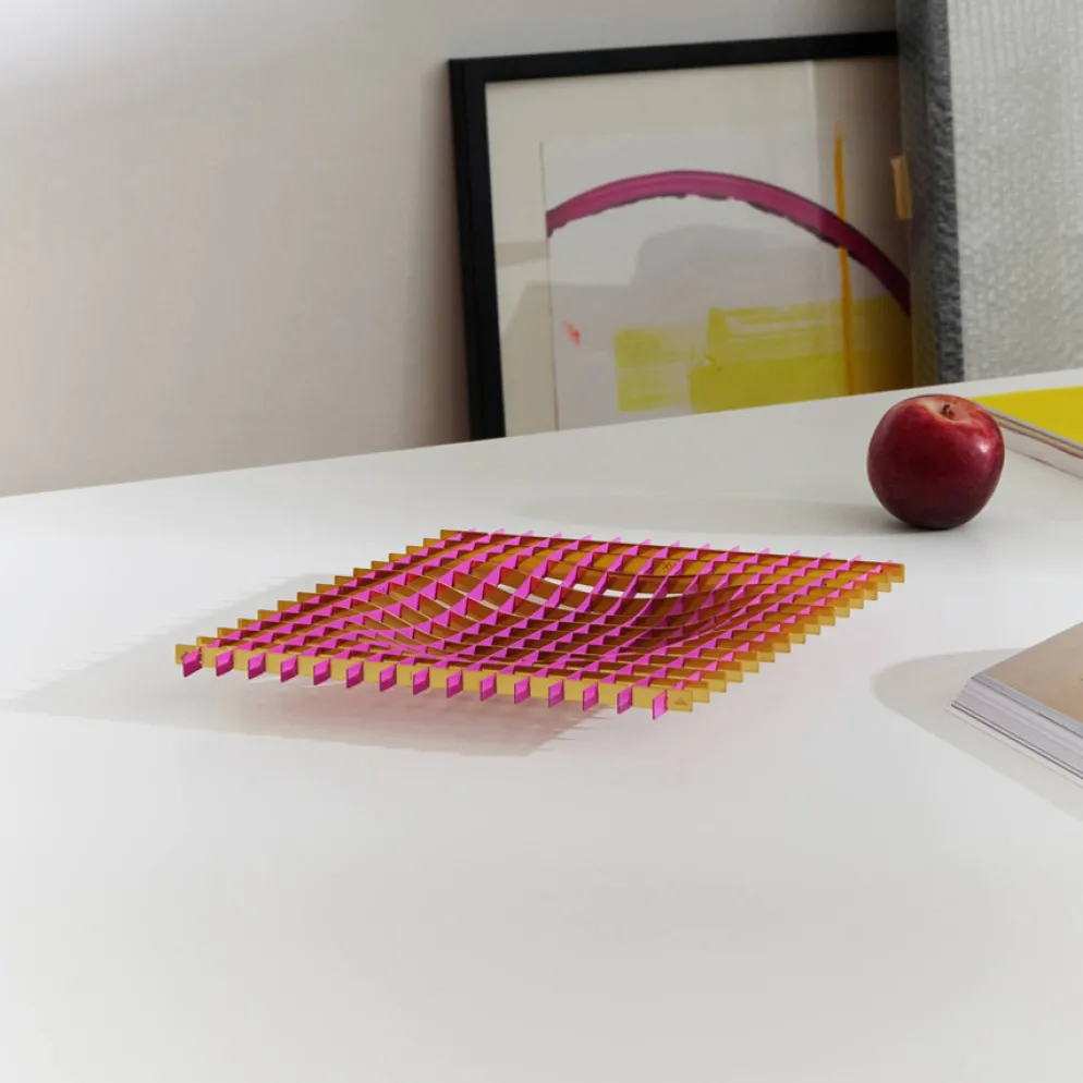 FUNDAMENTAL.BERLIN Schale Gravity Magenta Gold