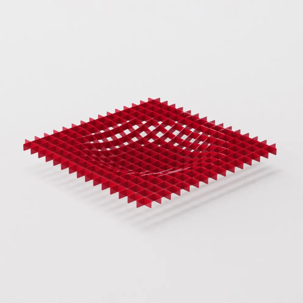 FUNDAMENTAL.BERLIN Schale Gravity Red