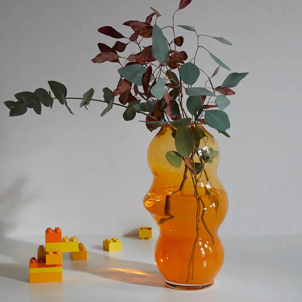 FUNDAMENTAL.BERLIN Vase Muse Large Saffron