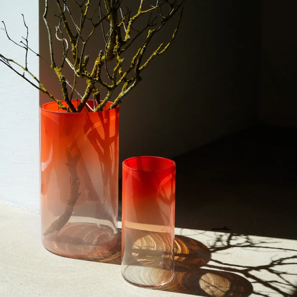 FUNDAMENTAL.BERLIN Vase Rise Racing Red XL