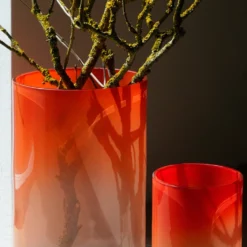FUNDAMENTAL.BERLIN Vase Rise Racing Red L