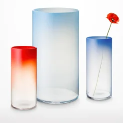 FUNDAMENTAL.BERLIN Vase Rise Racing Red L