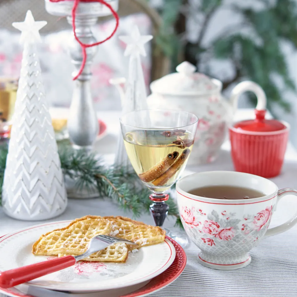 GreenGate Eierbecher Alice Red