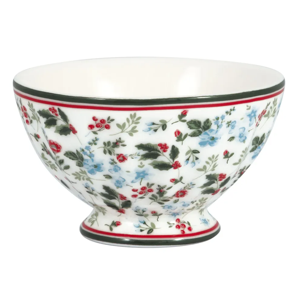 GreenGate French Bowl Schüssel medium Carty white